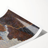 Impressionist Wall Art: Claude Monet's Rocks at Belle Isle Print