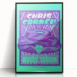 Chris Cornell Higher Truth South America Poster | Retro Music Art