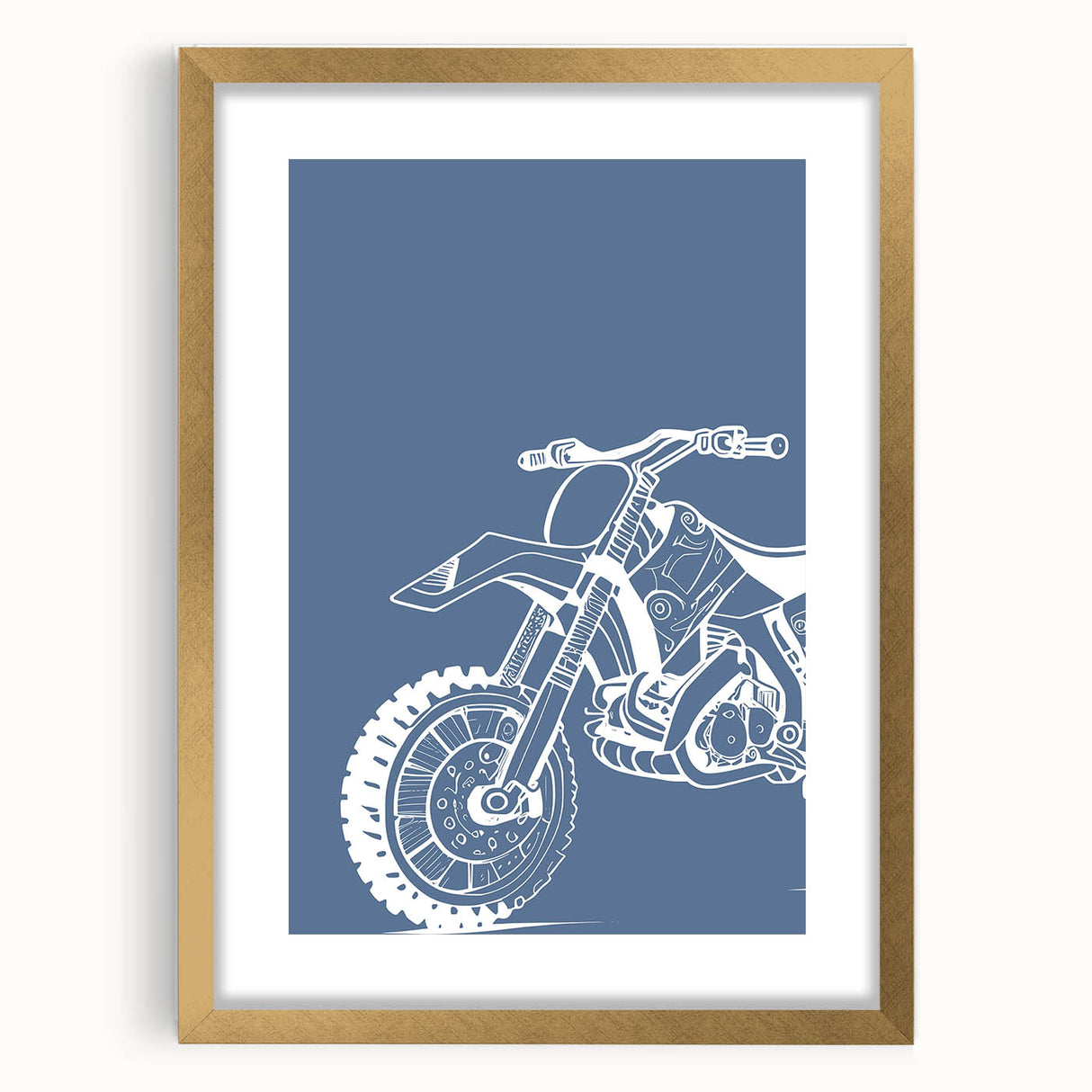 Dirt Bike Wall Art – Cool & Adventurous Boys Room Decor