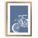 Dirt Bike Wall Art – Cool & Adventurous Boys Room Decor
