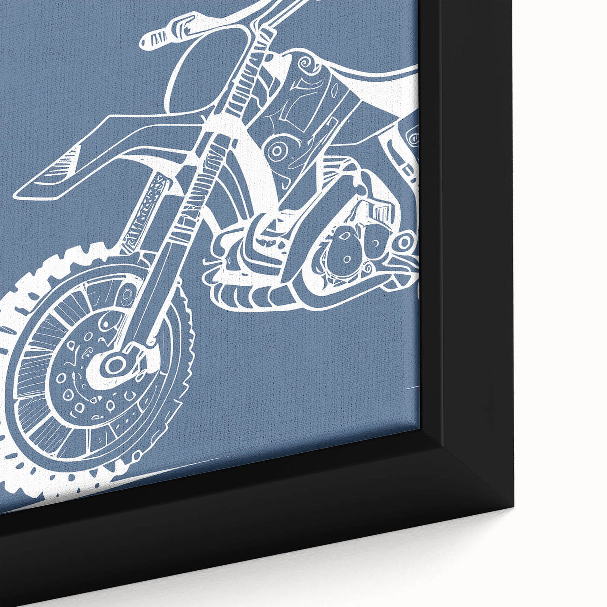 Dirt Bike Wall Art – Cool & Adventurous Boys Room Decor