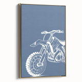 Dirt Bike Wall Art – Cool & Adventurous Boys Room Decor