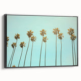 Black and white landscape art painting on framed canvas, featuring a vintage poster style, ideal for bedroom wall decor.