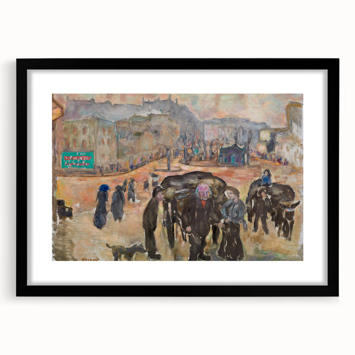 Modern Wall Art: The Ragpickers by Pierre Bonnard