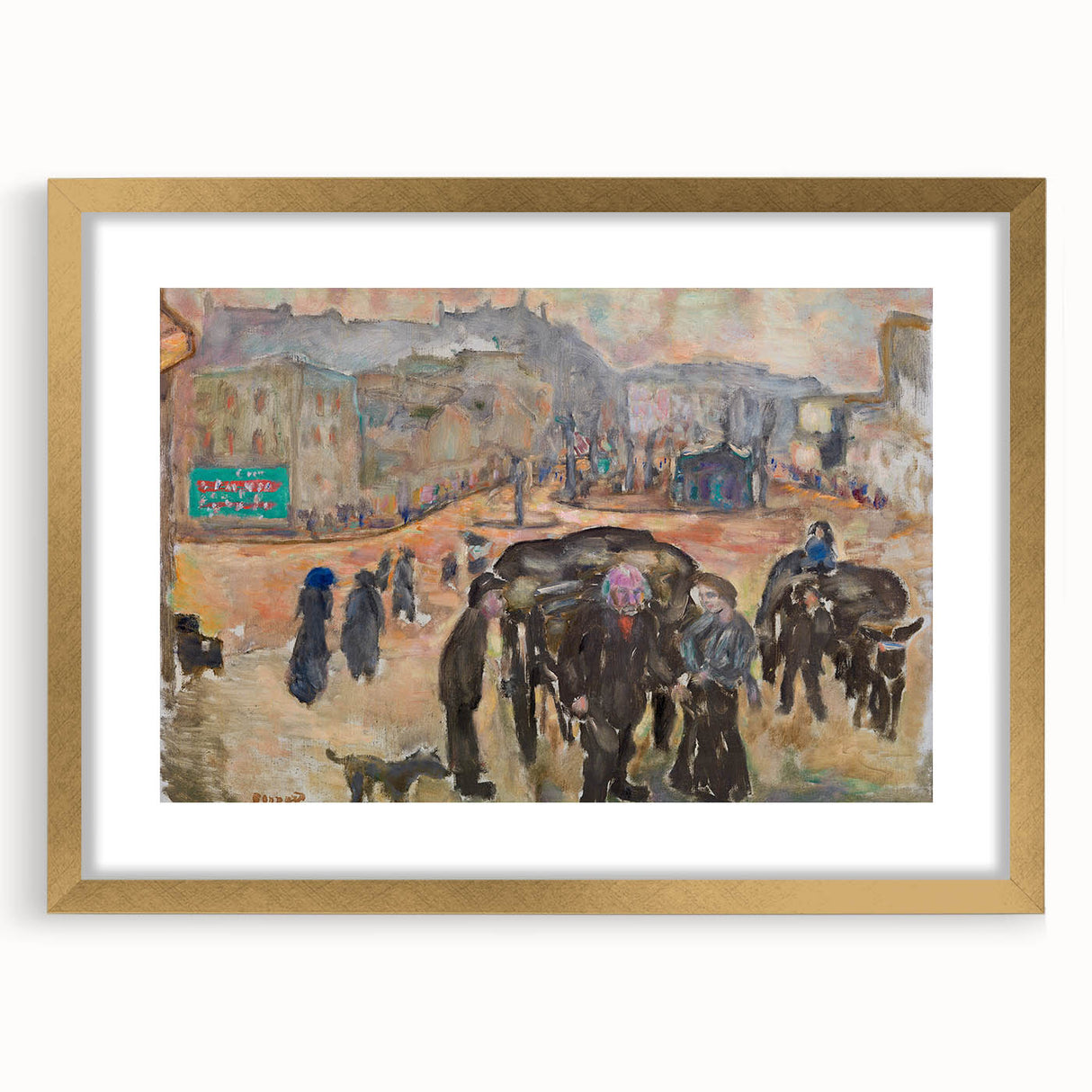 Modern Wall Art: The Ragpickers by Pierre Bonnard