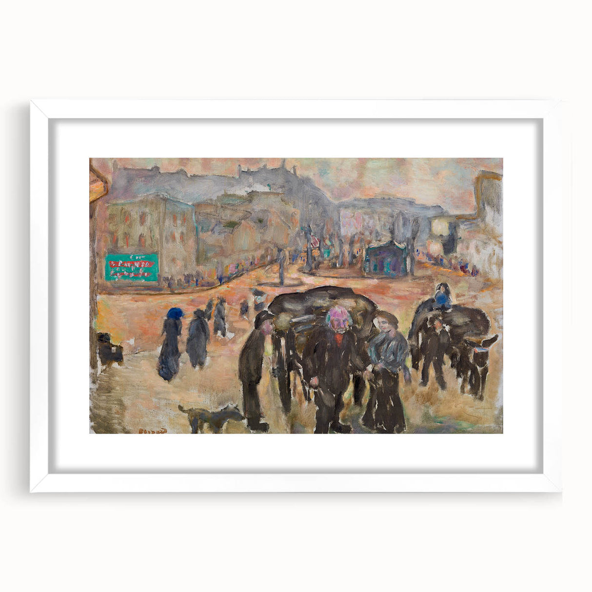 Modern Wall Art: The Ragpickers by Pierre Bonnard