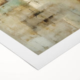 Abstract strokes wall art on rolled canvas, showcasing vibrant colors and dynamic patterns, perfect for modern home decor. Packaged securely in a sturdy tube for protection during shipping.
