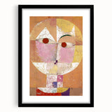 Modern Wall Art: Senecio Portrait - Abstract Modern Art Print