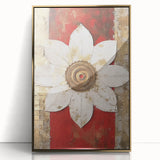 Abstract wall art featuring vibrant gold and black strokes, elegantly framed with acrylic, ideal for modern home decor, enhancing any living space aesthetic.