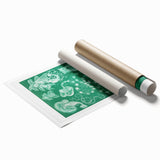 Modern Wall Art: Siphonophorae Study - Abstract Nature Design