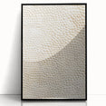 Framed abstract wall art print featuring dynamic black strokes on an acrylic background, adding modern elegance to home decor. Ideal for contemporary interiors.