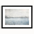 Abstract wall art featuring vibrant strokes in black, white, and gold, framed with a sleek mat, ideal for modern home decor. The piece showcases a contemporary design perfect for enhancing any living space's aesthetic.