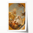 Romanticism Art: The Chariot of Aurora by Tiepolo Canvas Print