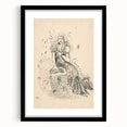 Expressionist Art: Fairy by Arnold Peter Weisz-Kubínčan Canvas Print