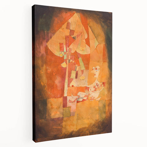 Modern Wall Art: Paul Klee’s Abstract The Man Under the Pear Tree