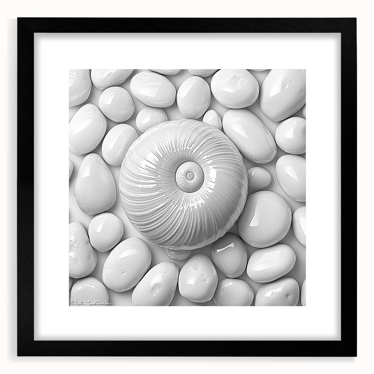 Extra large framed abstract art print featuring vibrant, textured swirls of multiple colors, ideal for living room decor.
