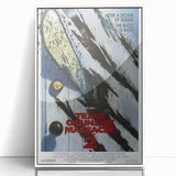 Retro Wall Art - Texas Chainsaw Massacre Part 2 Poster - 80s Horror Art