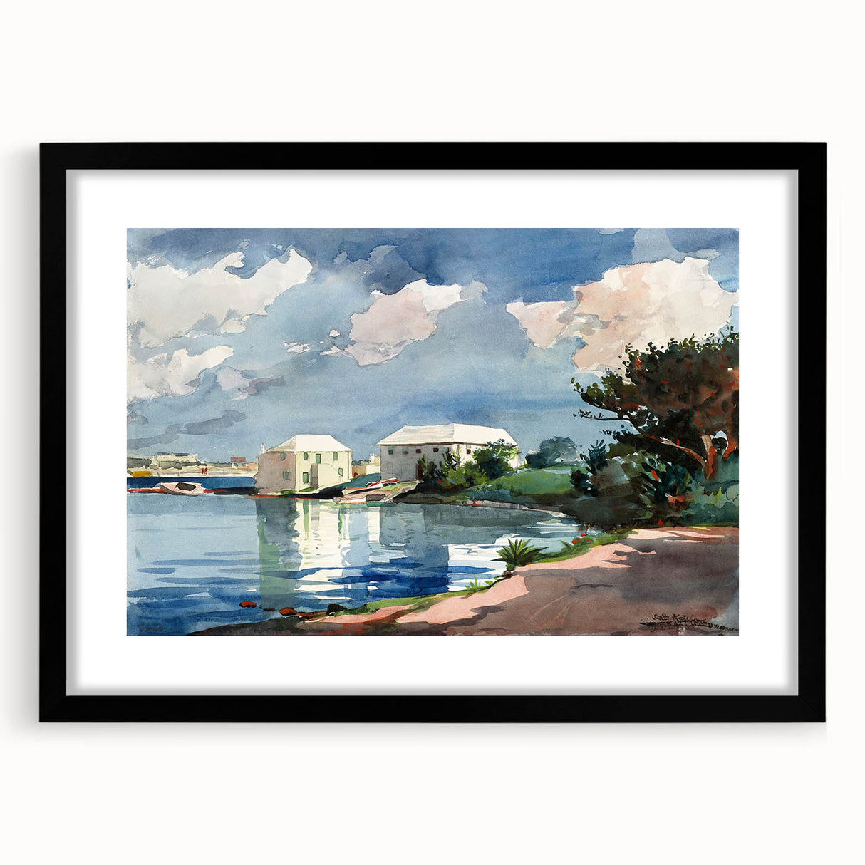 Salt Kettle Bermuda Realism Art Prints - Classical Realism Canvas & Decor