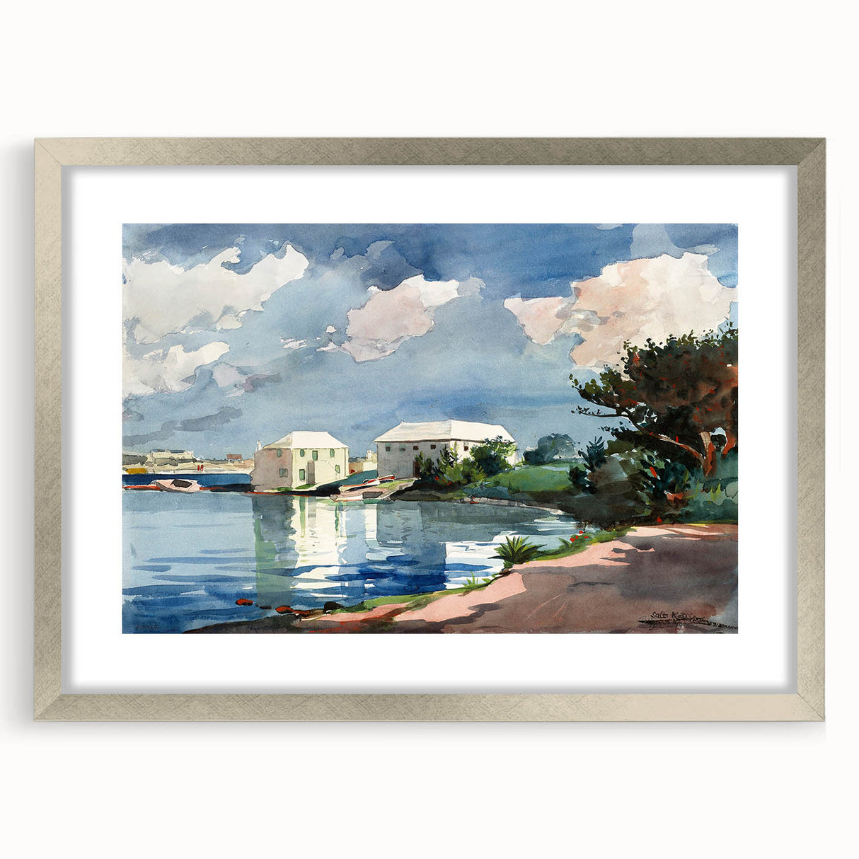Salt Kettle Bermuda Realism Art Prints - Classical Realism Canvas & Decor
