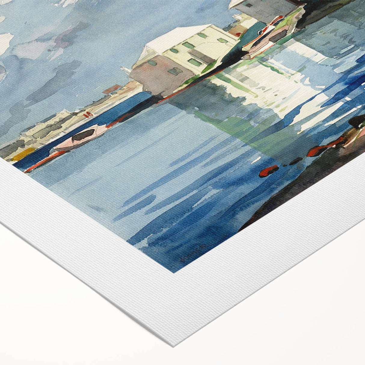 Salt Kettle Bermuda Realism Art Prints - Classical Realism Canvas & Decor