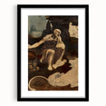 Saint Jerome in the Wilderness by Leonardo da Vinci - Renaissance Print