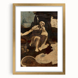 Saint Jerome in the Wilderness by Leonardo da Vinci - Renaissance Print