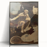 Saint Jerome in the Wilderness by Leonardo da Vinci - Renaissance Print