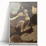 Saint Jerome in the Wilderness by Leonardo da Vinci - Renaissance Print