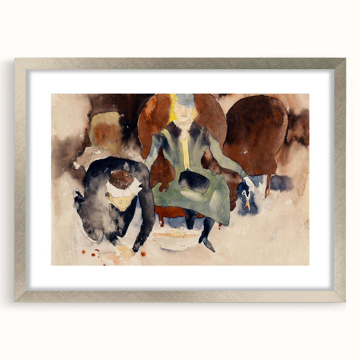 Modern Wall Art: Emotional Scene by Charles Demuth