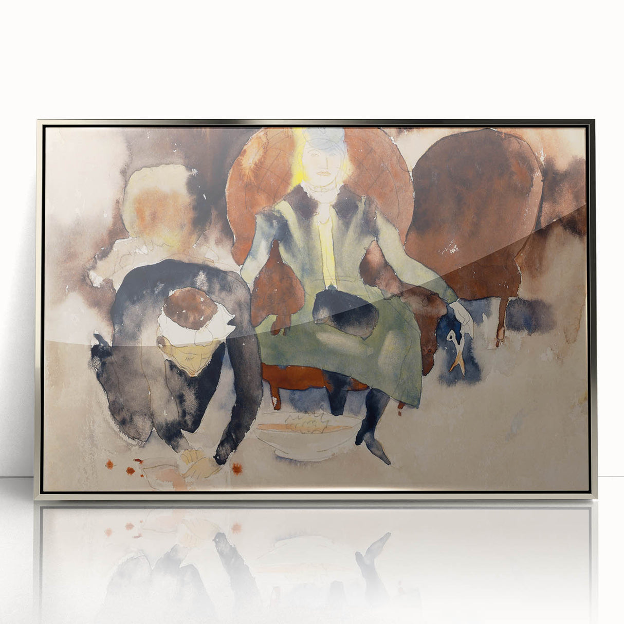 Modern Wall Art: Emotional Scene by Charles Demuth