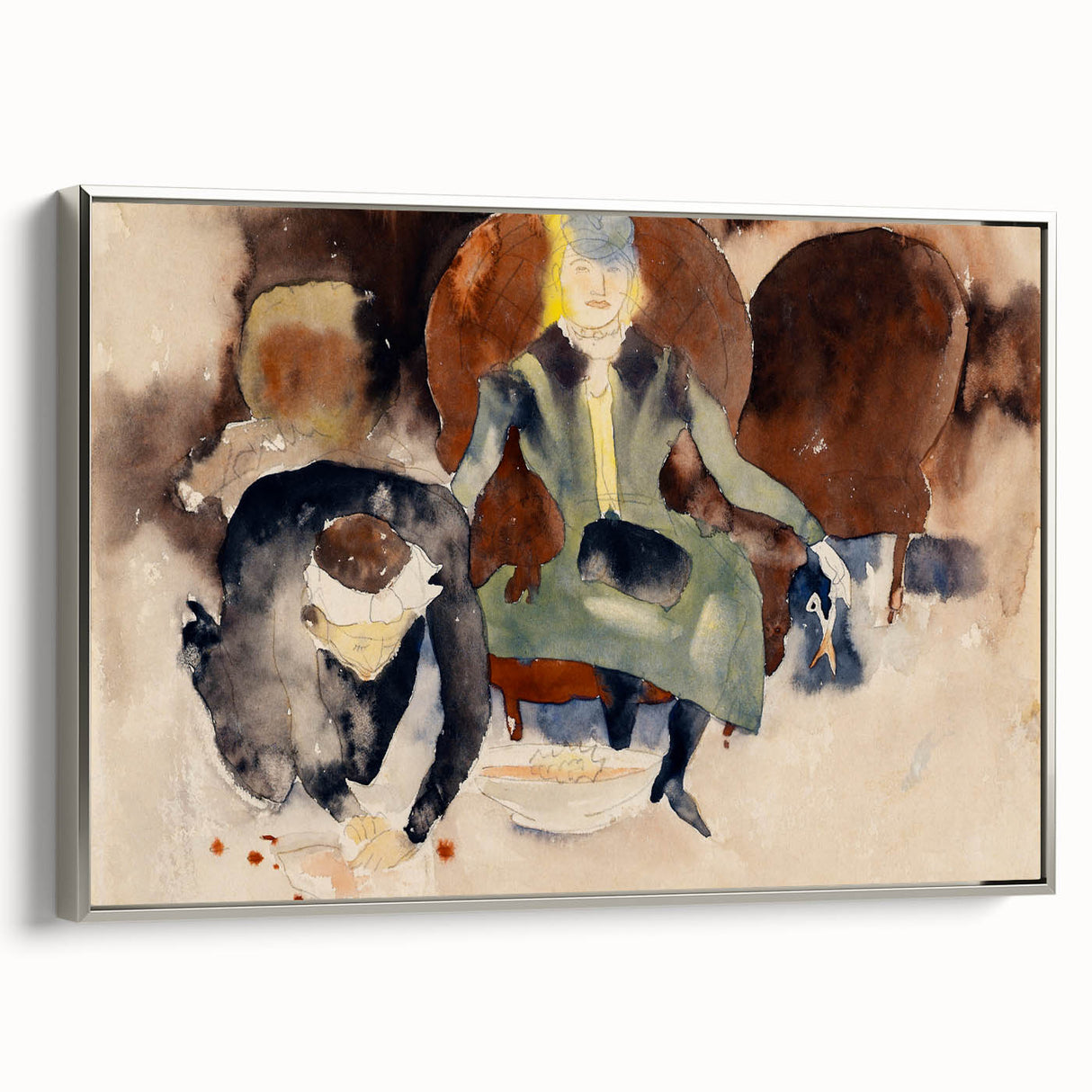 Modern Wall Art: Emotional Scene by Charles Demuth