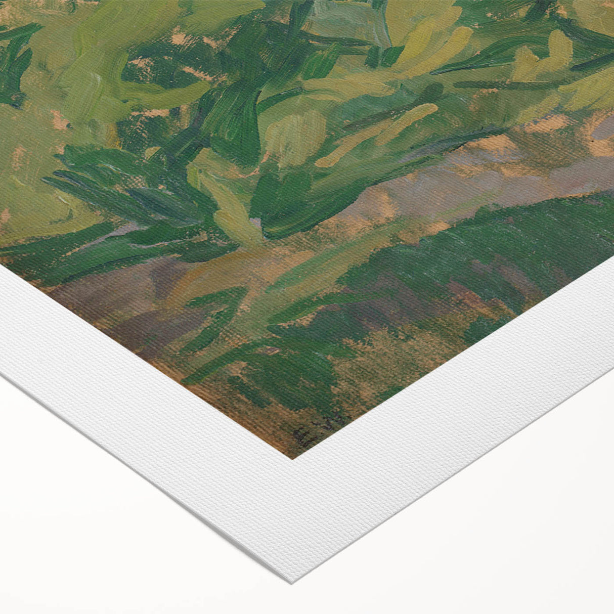 Modern Wall Art: Lush Landscape Scene by Edvard Weie