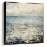 Framed abstract wall art featuring bold black strokes on a textured canvas, showcasing a modern design suitable for contemporary home decor. Ideal for enhancing living spaces with artistic flair.