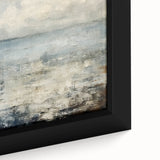 Close-up of abstract strokes wall art featuring vibrant colors and dynamic brushwork on a framed canvas, perfect for modern home decor.