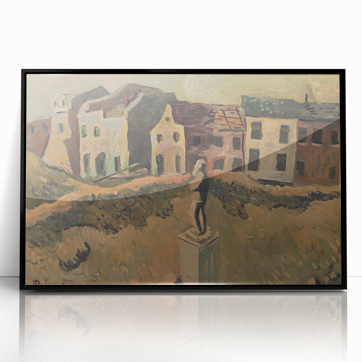 Modern Wall Art: Monumental Scene by Cyprián Majerník
