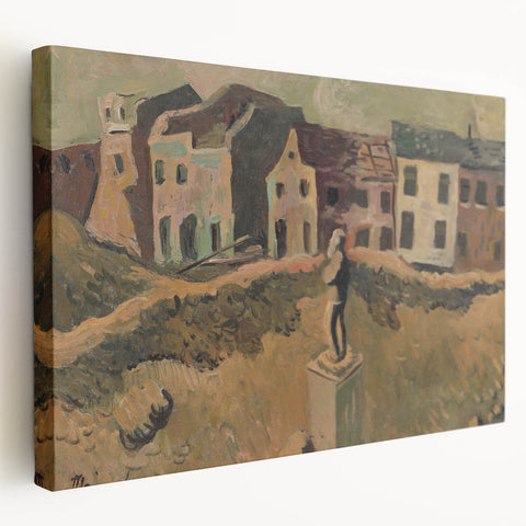 Modern Wall Art: Monumental Scene by Cyprián Majerník