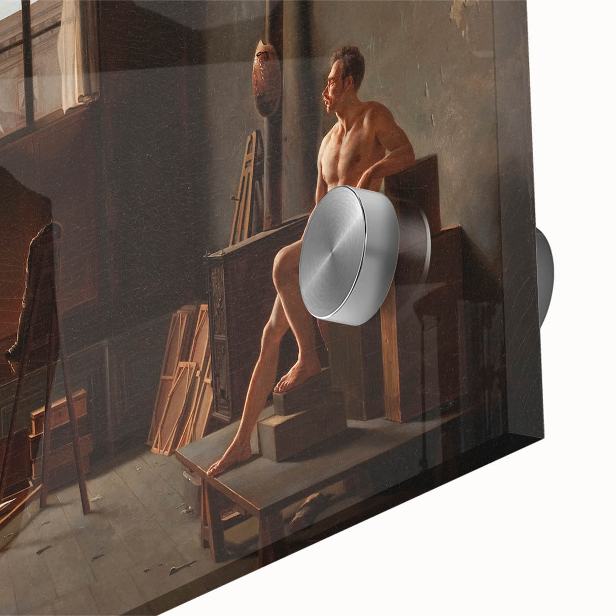 Neoclassical Art Print - The Studio of Jacques-Louis David