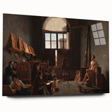 Neoclassical Art Print - The Studio of Jacques-Louis David