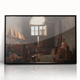 Neoclassical Art Print - The Studio of Jacques-Louis David