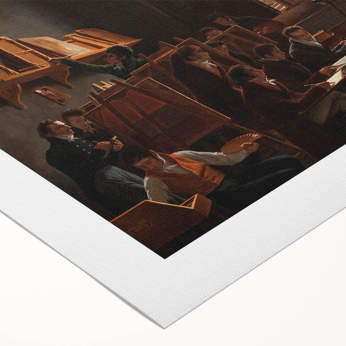 Neoclassical Art Print - The Studio of Jacques-Louis David
