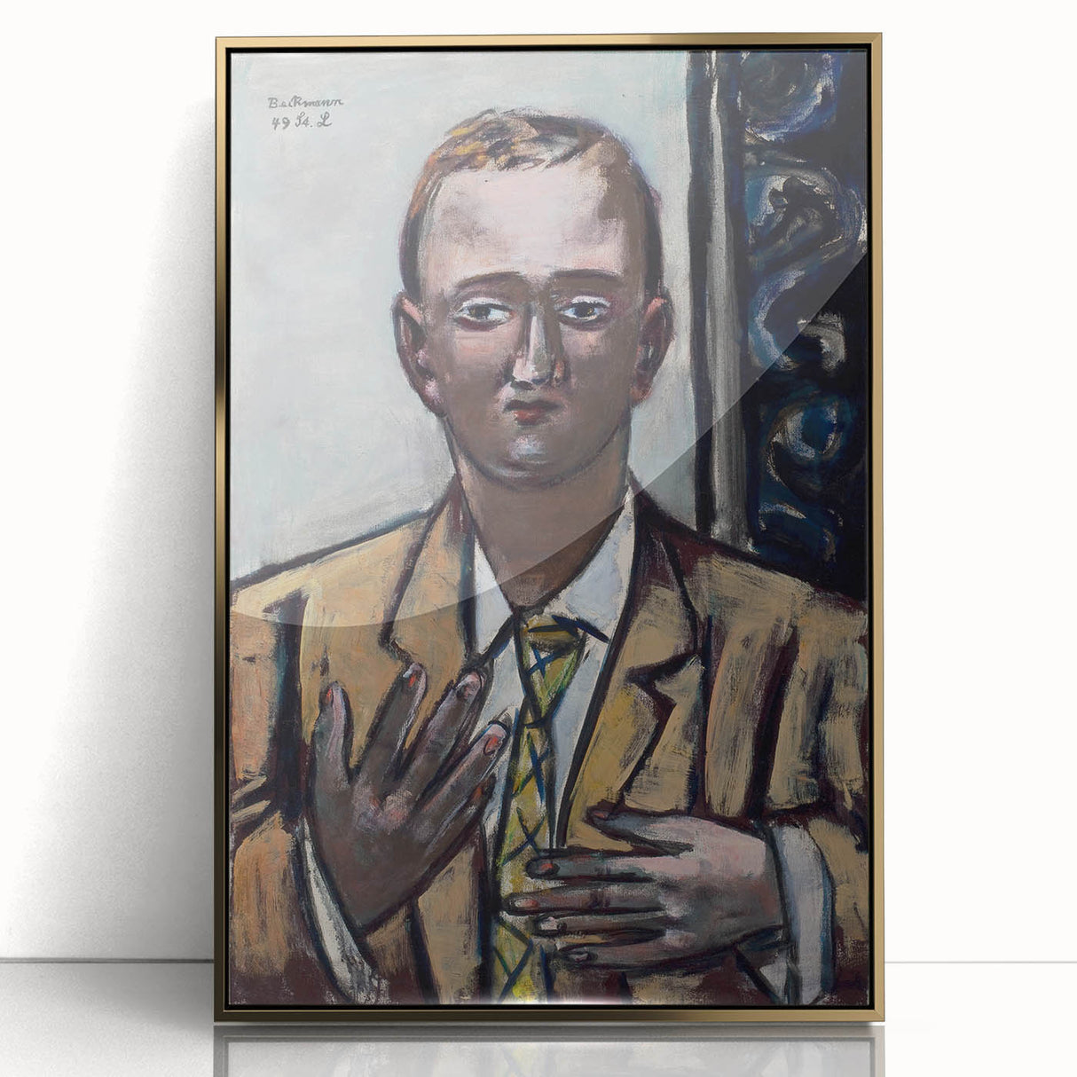 Modern Wall Art: Max Beckmann’s Striking Portrait of Morton D. May