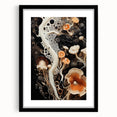 Extra large abstract art print featuring textured, colorful swirls on a framed canvas, ideal for living room decor.