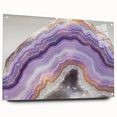 Large abstract wall art featuring close-ups of natural elements in muted earth tones on acrylic glass.