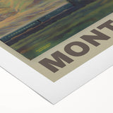 Retro Montana Travel Poster – Vintage Prints & Nostalgic Wall Art