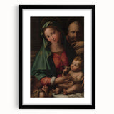 Holy Family with Infant Saint John by Perino del Vaga - Renaissance Art
