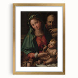 Holy Family with Infant Saint John by Perino del Vaga - Renaissance Art