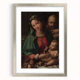 Holy Family with Infant Saint John by Perino del Vaga - Renaissance Art
