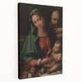 Holy Family with Infant Saint John by Perino del Vaga - Renaissance Art