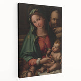 Holy Family with Infant Saint John by Perino del Vaga - Renaissance Art