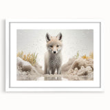 Adorable Fox Wall Art - Perfect for Kids Room Decor